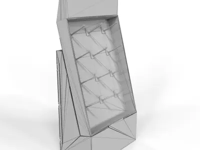 Point of Sale Cardboard Display Stand Texture