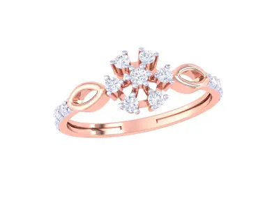 Women Ring MTL 3dm STL OBJ FBX Details 3D print model 35