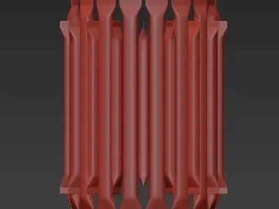 MATHENY WALL LAMP by DELIGHTFULL Copper 3D model