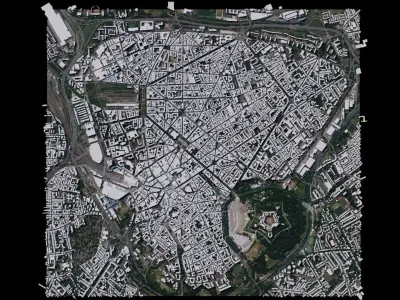 Lille - France 3D model