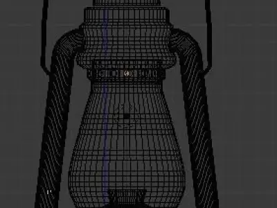 LALTEN OLD DAYS LAMP USED IN VILLAGES 3D model