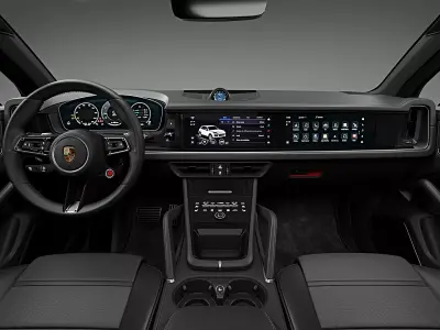 2024 Porsche Cayenne Turbo E-Hybrid Coupe GT 3D model