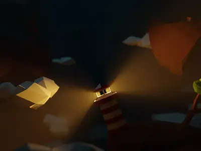 Broken World Free 3D model