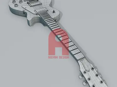 guitar electric les paul Texture