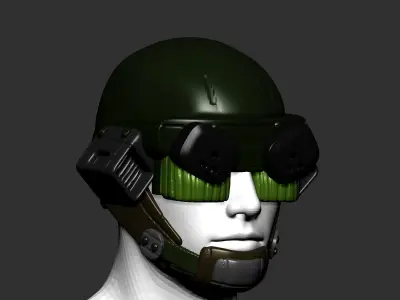 helmet high poly sculpt 3d printable 3D model 3D model