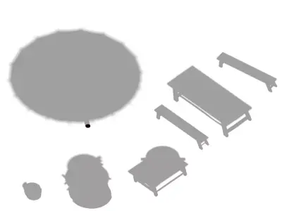 Beijing City Street - Baozipu 3D model