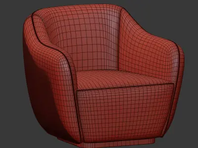 Audrey S Armchair Capitalcollection 3D model