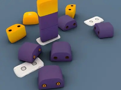 Pylon angular THX1138 3D model