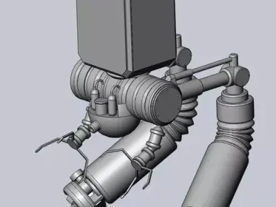 NieR Automata Pod 042 Model Work In Progress 3D print model