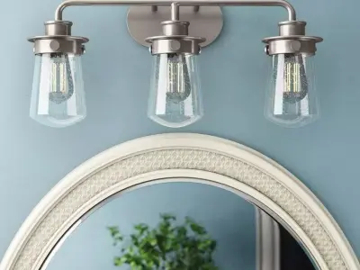 Simsbury Light Dimmable Vanity Light Free 3D model