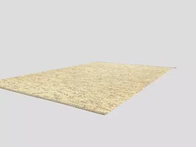 High-Precision Fabric Persian Rug 3D model 01 3D model
