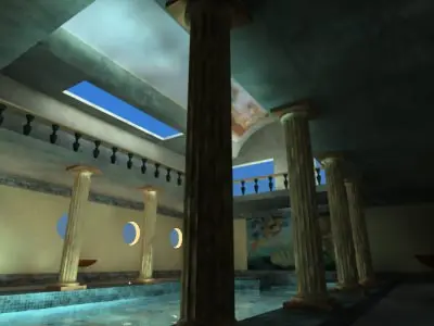 Roman Natatorium 3D model