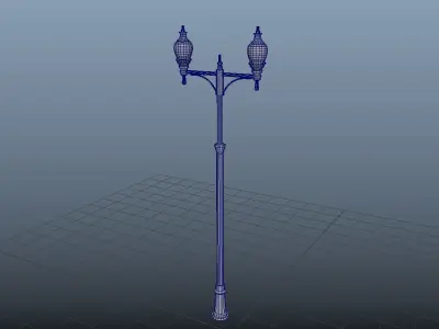 Street lamp Free 3D model