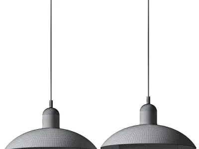 Arundel Mushroom Pendant - In Common With 3D model