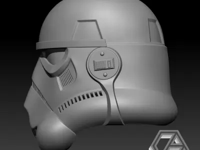 Star wars - Stormtrooper Helmet 3D print model