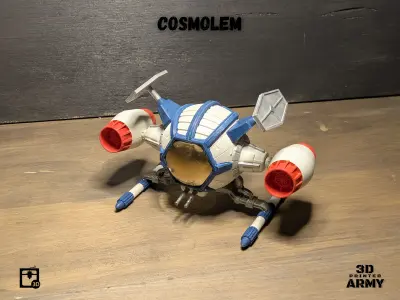 COSMOLEM of CAPTAIN FUTURE  - STL files for 3D printer  3D print model