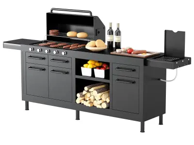 Barbecue 57 3D model