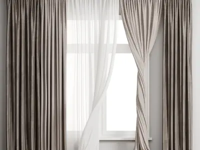 Curtain 04 3D model