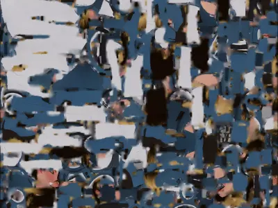 Stylized Sci-Fi Female Operative - Tactical Character Low-poly 3D model