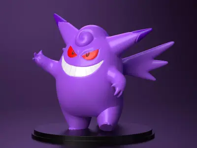 Clefable pokemon 3D print model