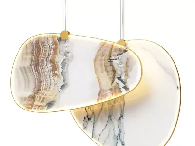 Glee Suspension Lamp 3D model