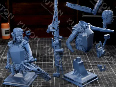 Private Vasquez 3D print model