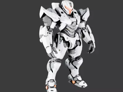 Silver Phantom 3D model