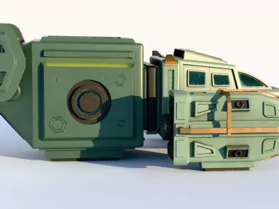 Cargo Ship 3D model shop