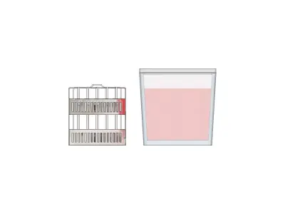  Stainless Steel Slide Staining Rack Free SKP DAE OBJ Blend  Free 3D model