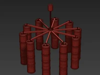 MURENE set of barrels 3D model