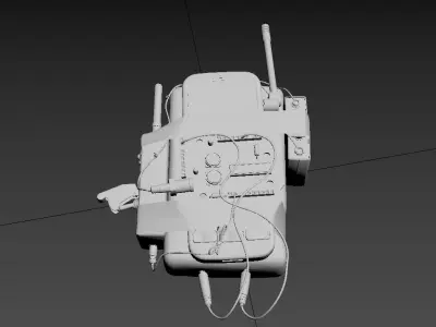 Time bomb Low-poly 3D model get
