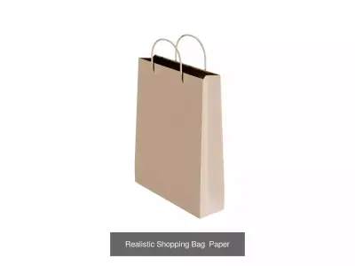 Open Cardboard Boxes and shopping bag Model Set 3D Model Pack
