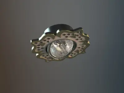 Spotlight Lamp Free 3D model