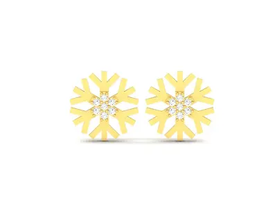 Women Earrings 3D print model 31