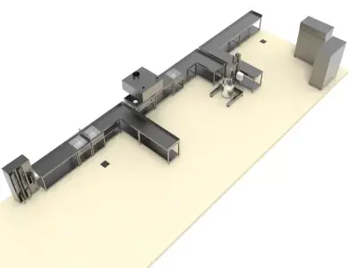 KITCHEN 4 3D model