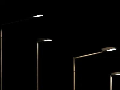 Revit - Light Pole package 3D model