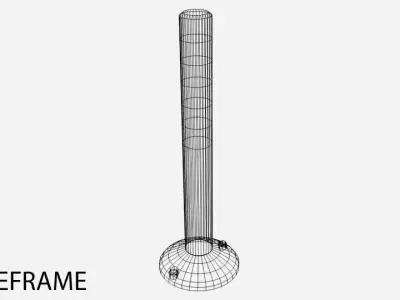 Bollard - Column 3D model