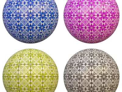 tile patterned 100-seamless-4k-pbr Texture
