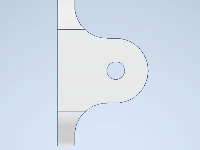 Gopro mount 3D print model