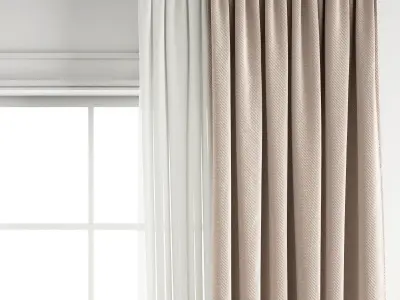 Curtain 222 3D model