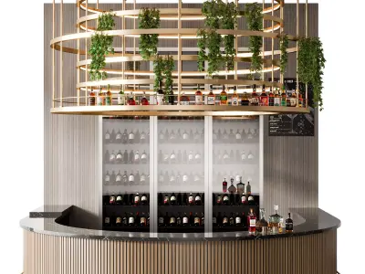 CAFE BAR NO33 A 3D model