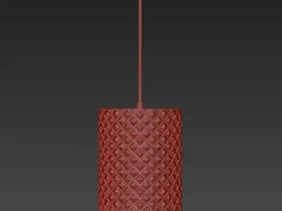 Crystal Pendant Lights 3D model