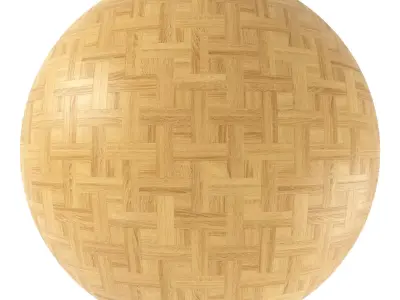 Parquet - Laminate - Wooden floor 4 in 1 3D model