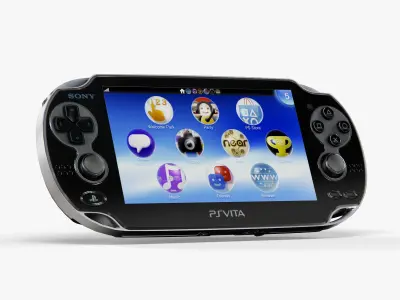 Sony PlayStation Vita 3G Low-poly 3D model