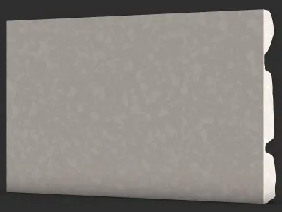 Jagged Cliff Wall Structural Asset 3D print model