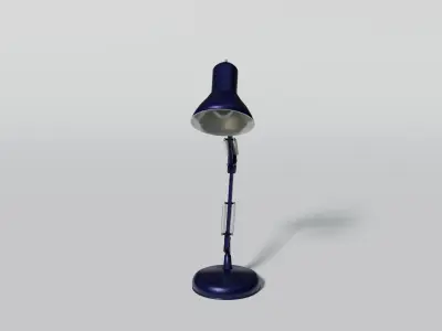 Vintage desk lamp 3D model purchase