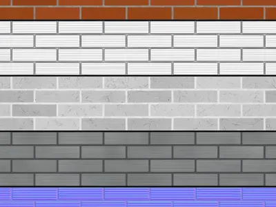 Brick wall 001 Texture