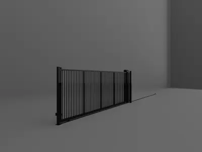 Outdoor Gate  3D model