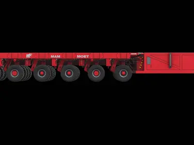  Mammoet Self-Propelled Modular Transporter 