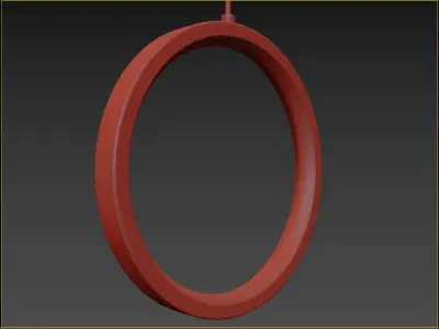 Cron pendant lamp 3D model